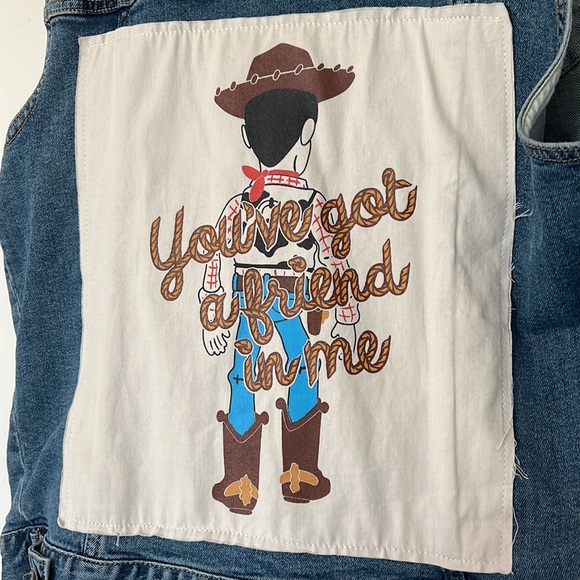 Disney’s Toy Story Women’s Denim Vest - Picture 6 of 6